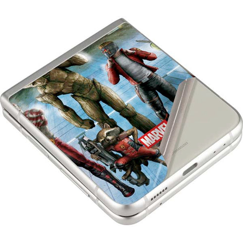 Marvel Guardians of the Galaxy Hero Squad Galaxy Z Flip3 5G Skin